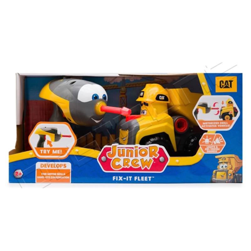 Pack Excavadora CAT Junior Crew - Imagen 1