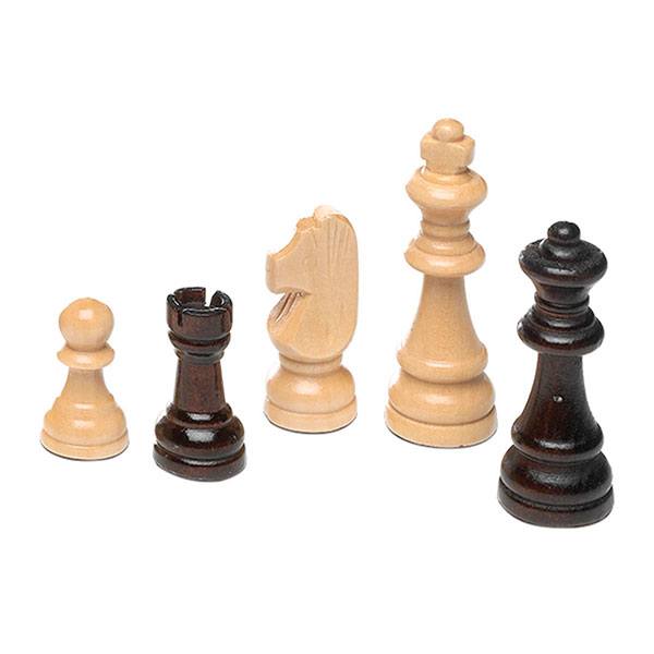 Jogo de Tabulerio de Xadrez com Acessórios de Madeira - Imagem 1