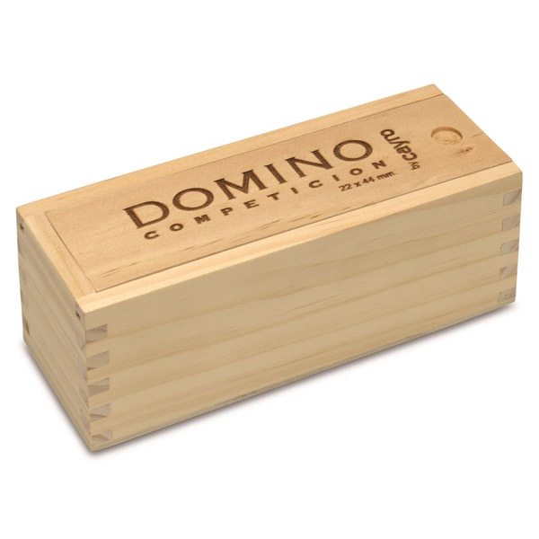 Domino Competicion Caja Madera - Imagen 1