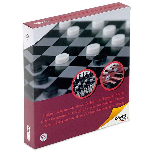 Multijoc d'Escacs, Dames i Backgammon Magnetic - Imatge 1