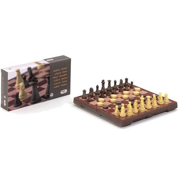 Joc Escacs-Dames Magnetic Viatge - Imatge 1