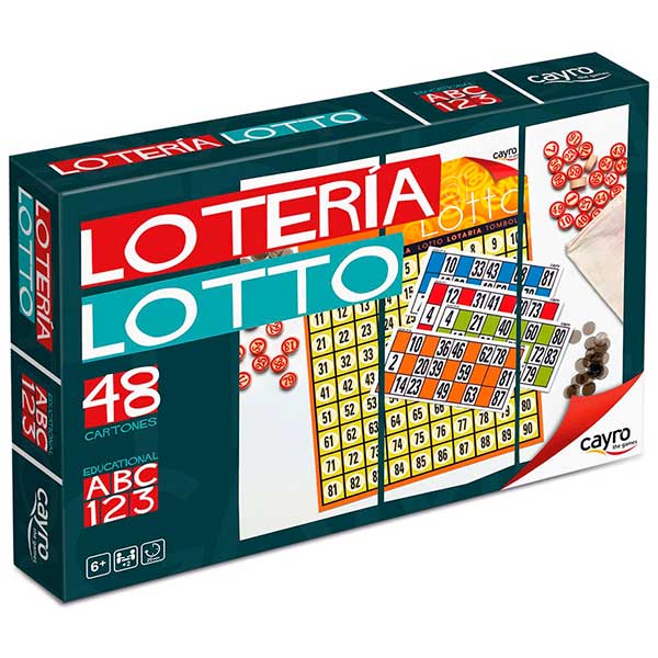 Jogo de Tabuleiro Loteria 48 Cartas - Imagem 1