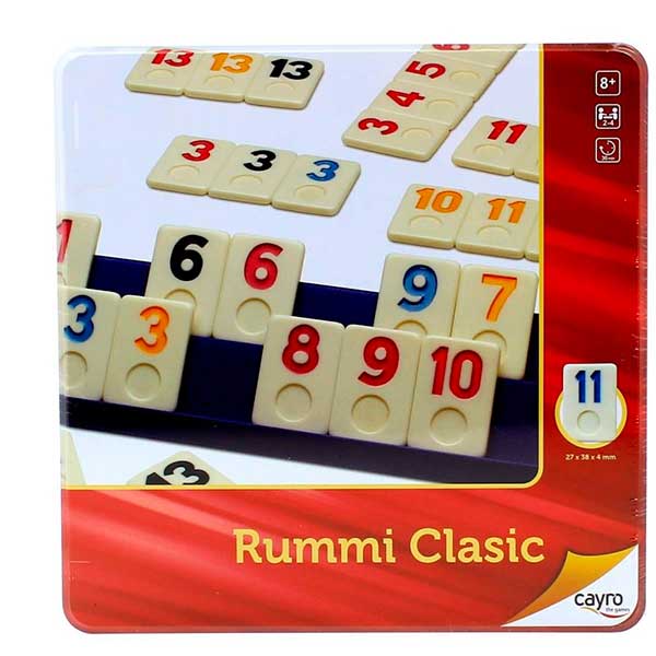 Joc Rummi Classic en Caixa Metal.lica - Imatge 1