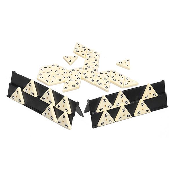 Domino Triangular en Caja Metalica - Imatge 1