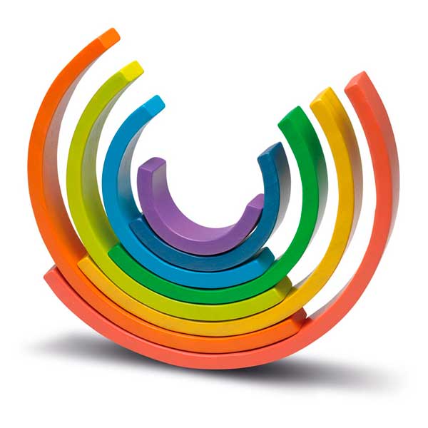 Arcoiris de Madera Rainbow - Imagen 1