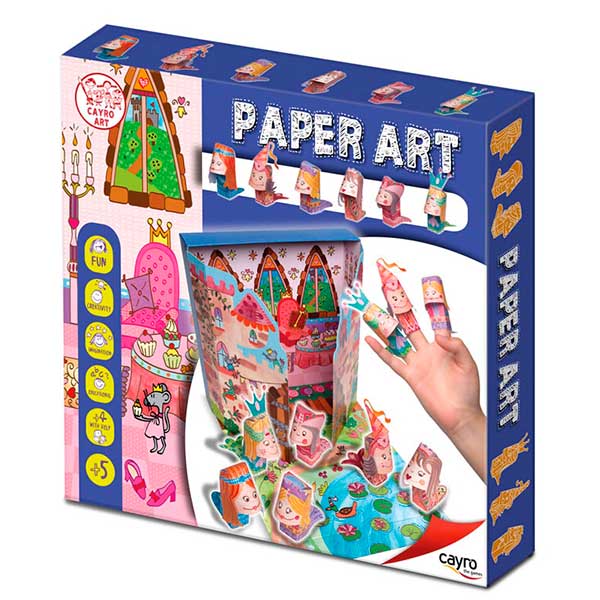 Paper Art Marionetas Princesas - Imagen 1