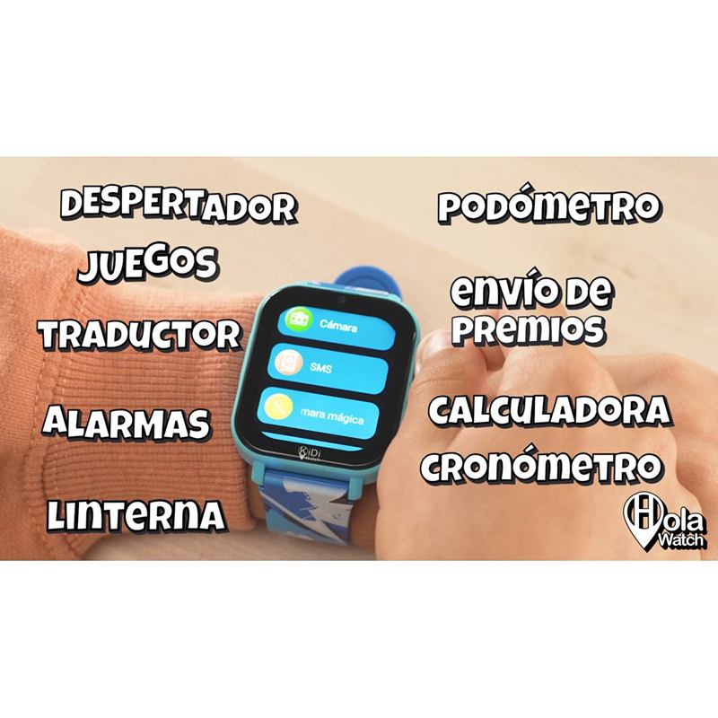 Reloj Inteligente Hola Watch X Plus Rosa Android - Imagen 2
