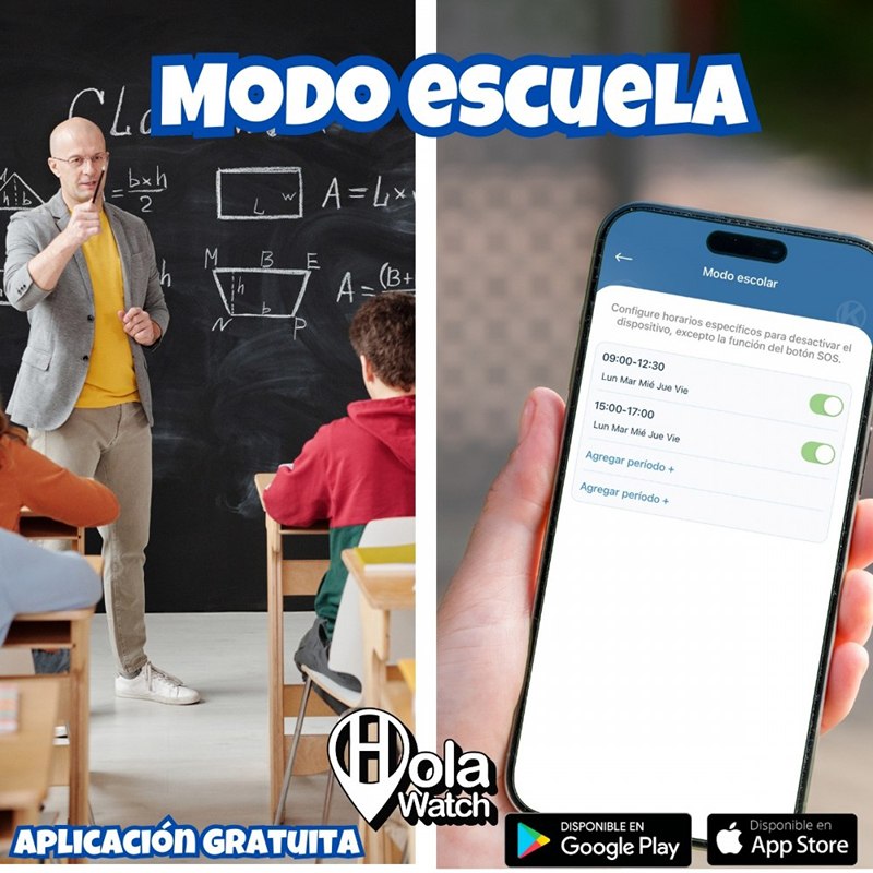 Reloj Inteligente Hola Watch X Plus Rosa Android - Imagen 8