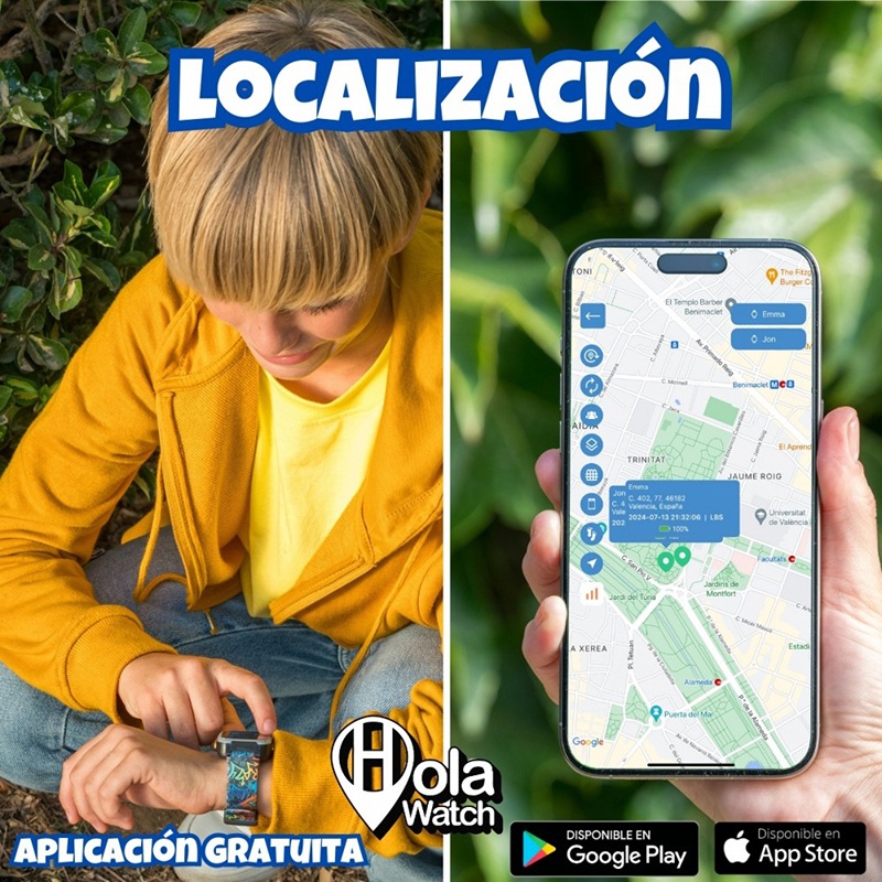 Reloj Inteligente Hola Watch X Plus Rosa Android - Imagen 10