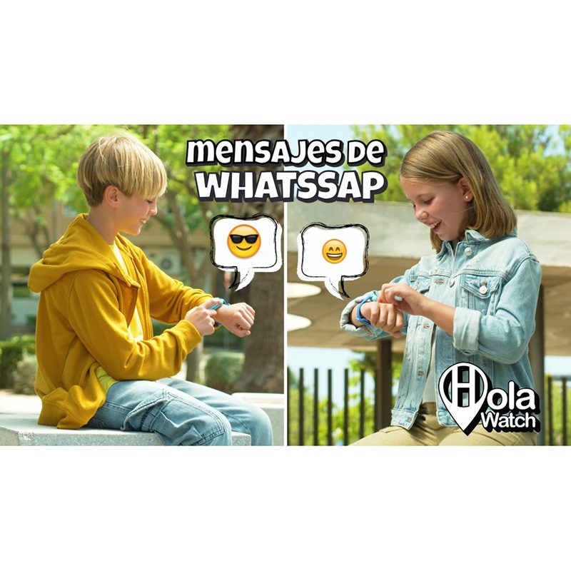 Reloj Inteligente Hola Watch X Plus Rosa Android - Imagen 12