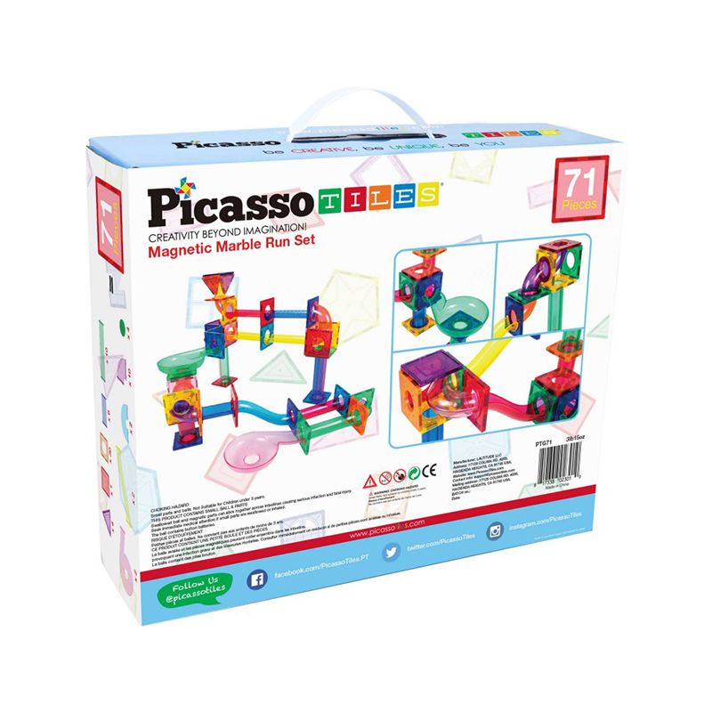 Picasso Tiles Circuito de Berlindes Magnético 71p - Imagem 4