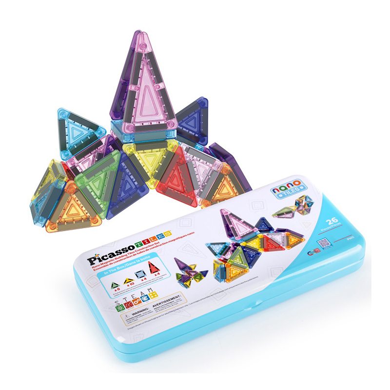 Picasso Tiles Mini Bloques Magnéticos 26p