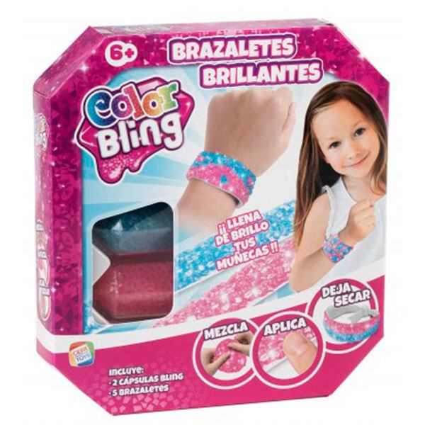 Color Bling Brazaletes Brillantes - Imagen 1