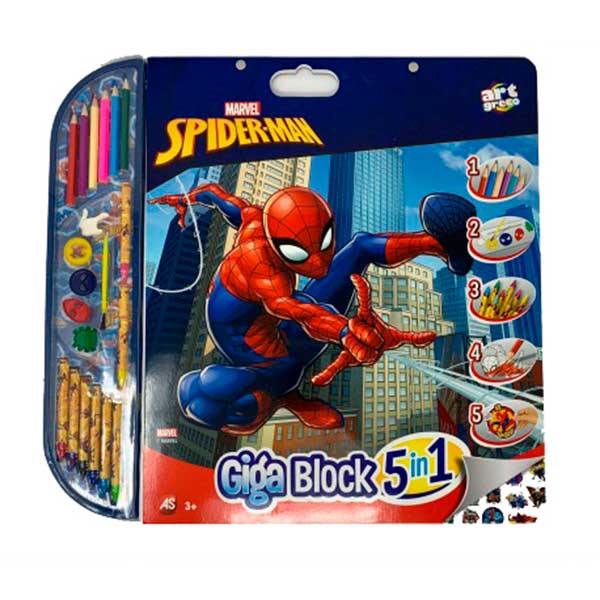Giga Block Spiderman 5en1 - Imagen 1