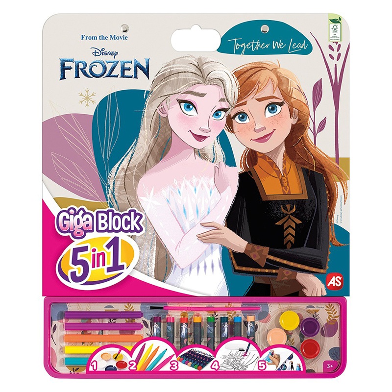 Frozen Actividades GigaBlock 5en1 