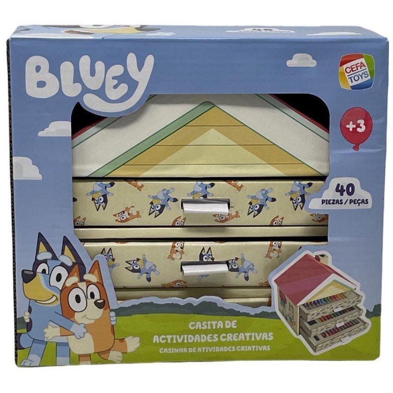 Bluey Casa de Atividades 40 Peças - Imagem 1
