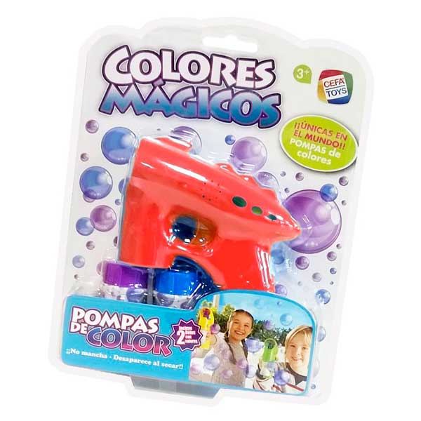 Pistola Pompas de Colores - Imagen 1