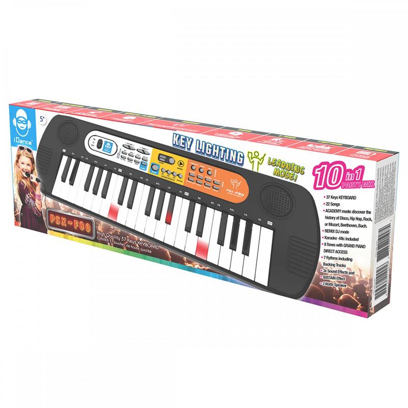 Teclado Luminoso 37 Teclas 10 em 1 I-Dance - Imagem 1