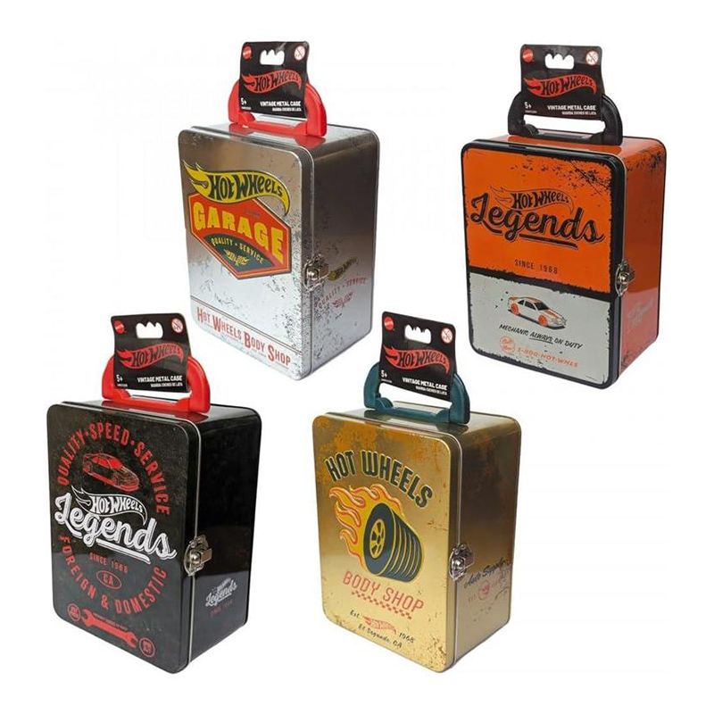 Hot Wheels Maletín Metálic Vintage