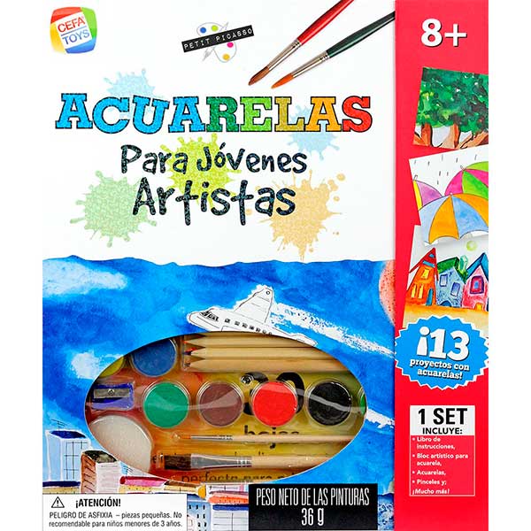 Pintura com Aquarelas Petit Picasso - Imagem 1
