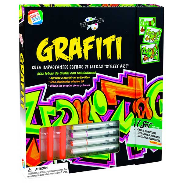 Projetando Graffiti Petit Picasso - Imagem 1