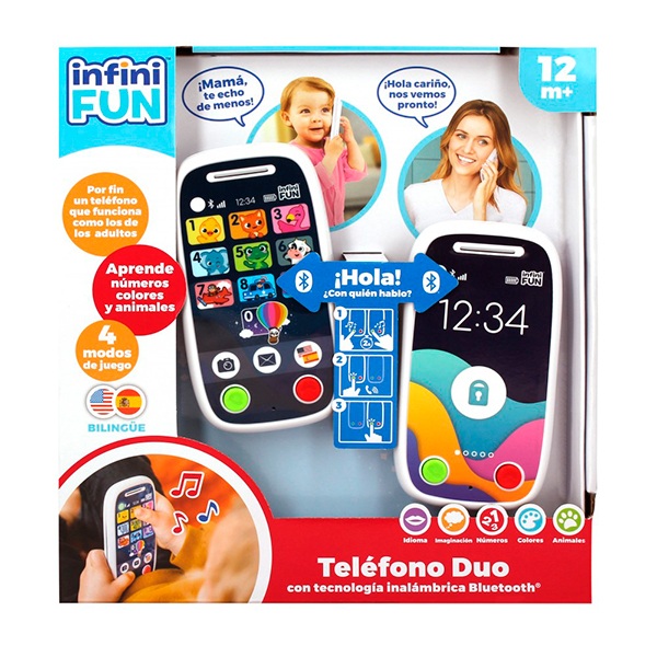 Telefone Infinifun Bluetooth Duo - Imagem 1