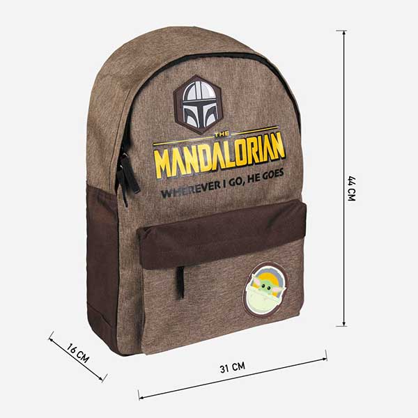  The Mandalorian Casual Backpack - Imagem 2