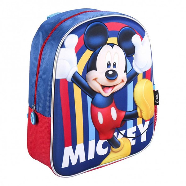 Mickey mochila infantil Luzes 3D - Imagem 1