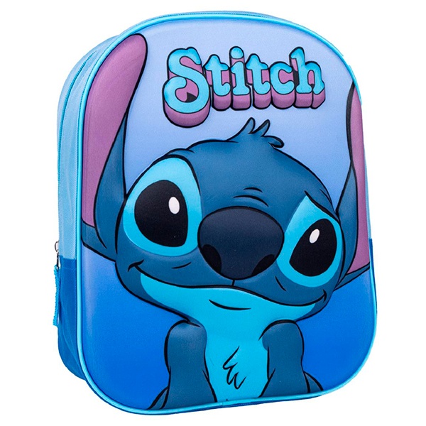 Mochila Disney Stitch 3D 31cm - Imagem 1