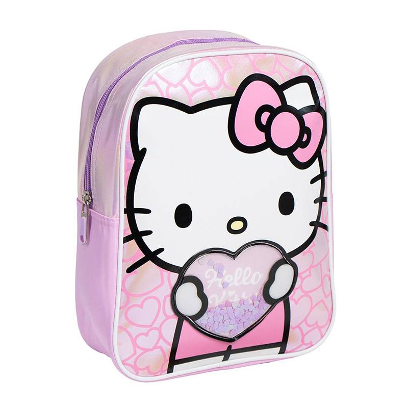 Hello Kitty Mochila Infantil Corazón 31cm