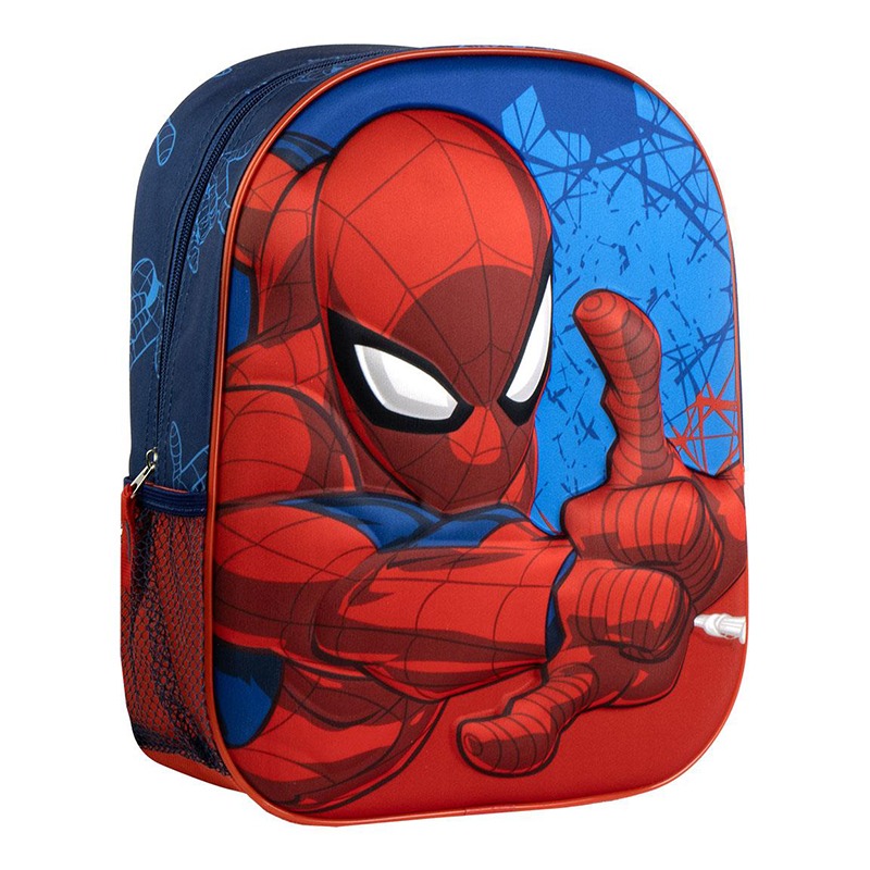 Spiderman Mochila Infantil 3D 31cm