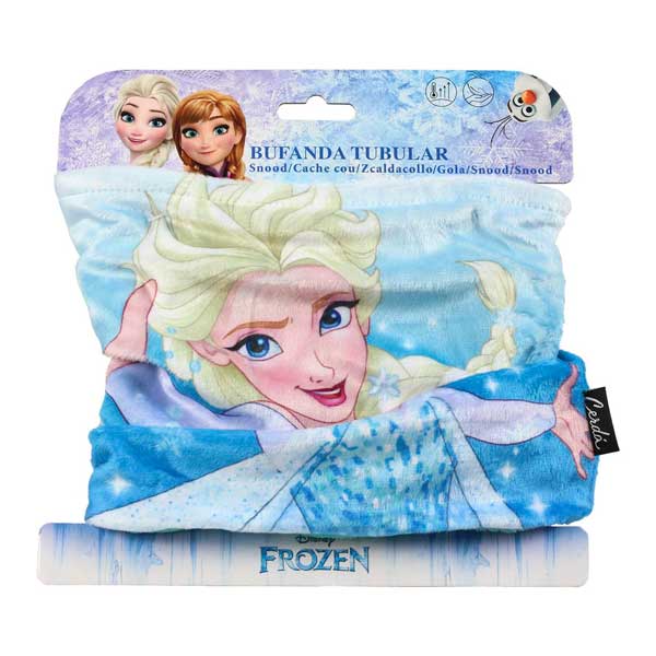 Bufanda Infantil Tubular Frozen Elsa - Imatge 1