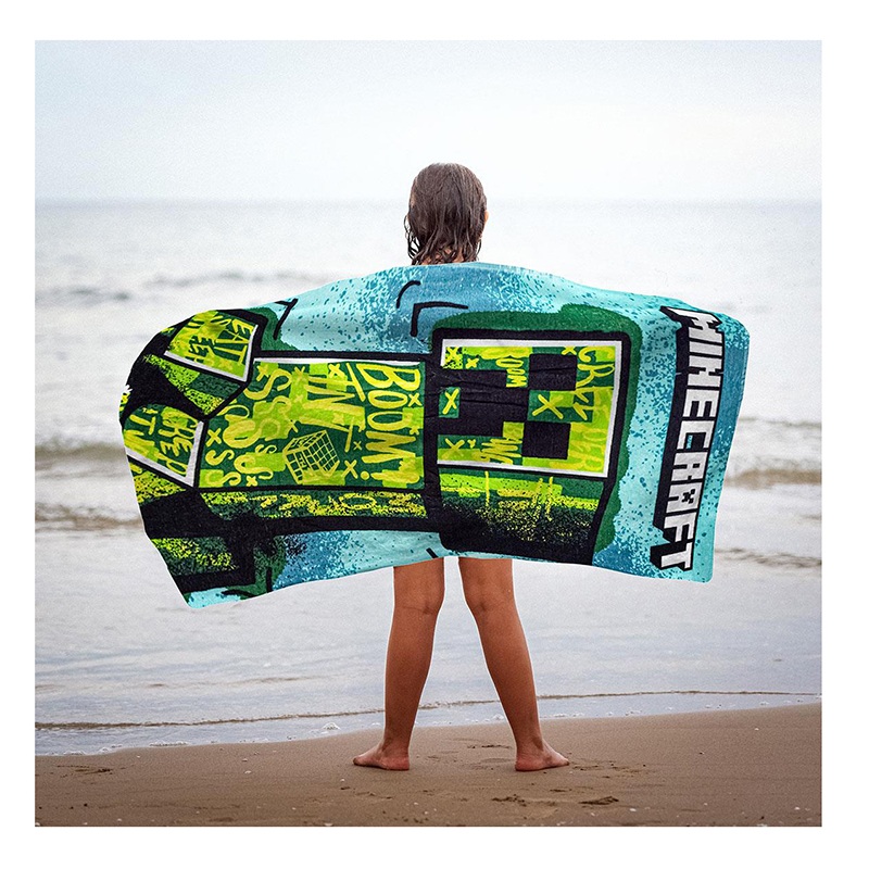 Minecraft Toalla de Alogdón Premium - Imagen 1