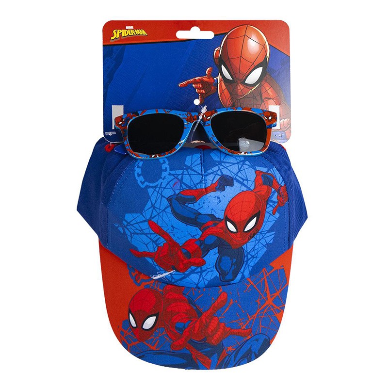 Spiderman Set Gorra y Gafas de Sol