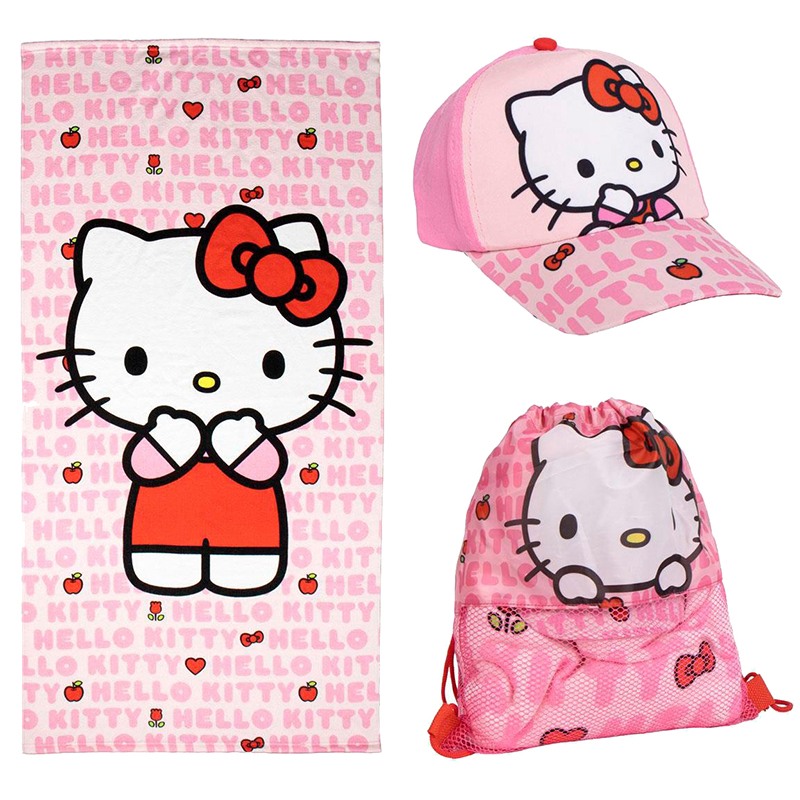 Hello Kitty Set Saquet amb Tovallola