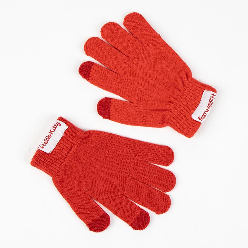 Hello Kitty Conjunto Gorro y Guantes - Imagen 2