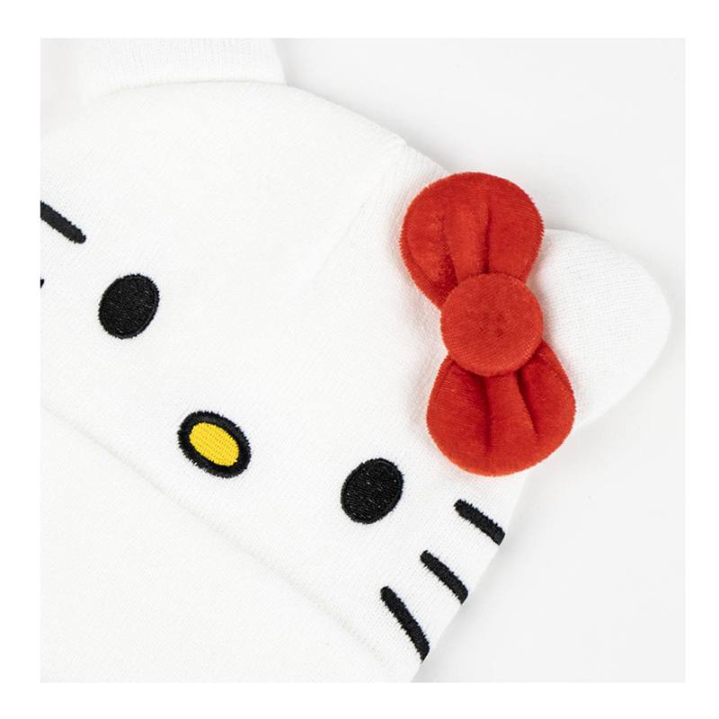 Hello Kitty Conjunto Gorro y Guantes - Imagen 3
