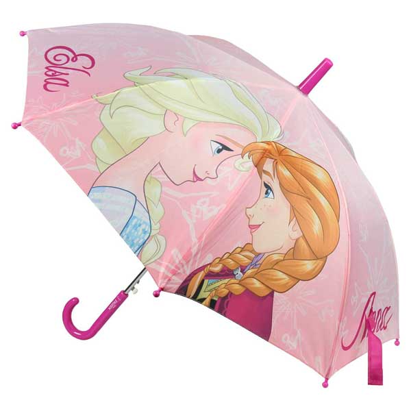 Paraguas Automático Frozen Rosa 45 cm - Imagen 1