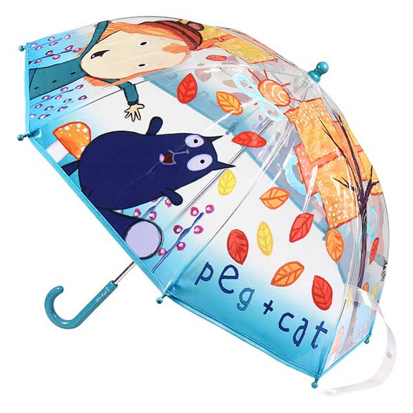 Paraguas Manual Burbuja Peg+Cat - Imagen 1