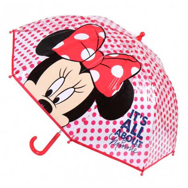 Minnie Manual Bubble Guarda-chuva - Imagem 1