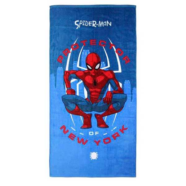 Spiderman Toalla Algodón New York - Imagen 1
