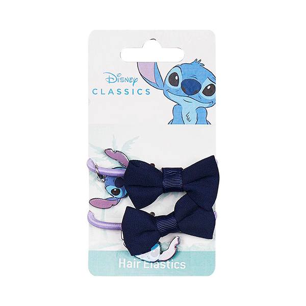Disney Stitch Elásticos com Laço de Cabelo - Imagem 1