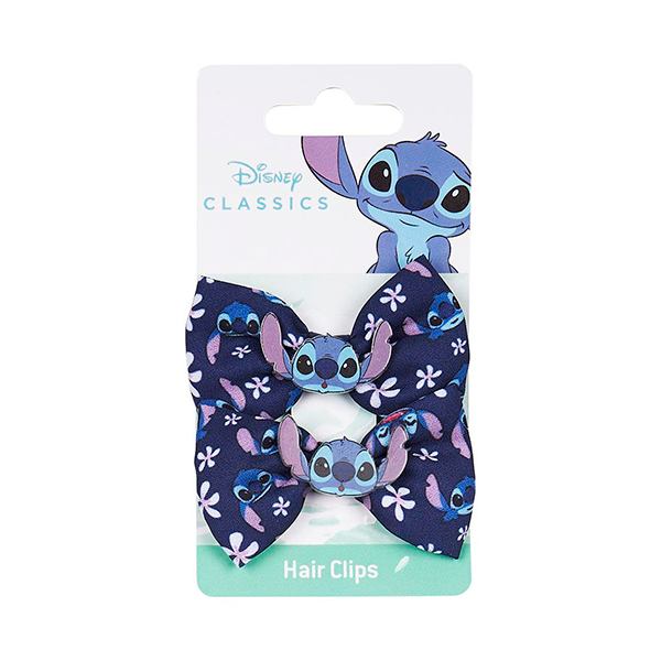 Disney Stitch Clips amb Llaç Cabell - Imatge 1