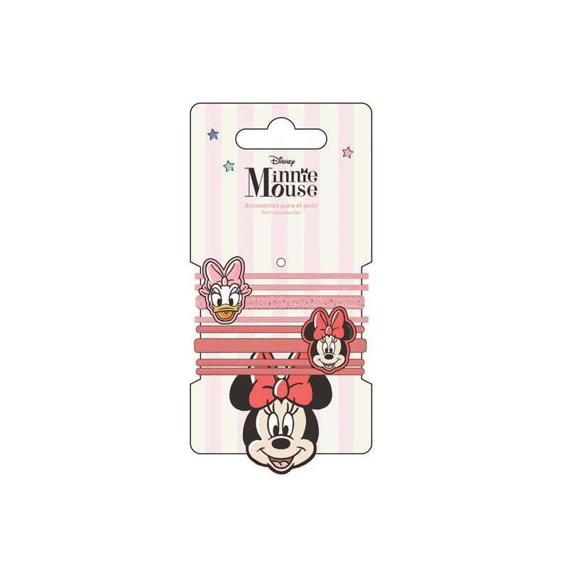 Minnie Set 8 Gomas para el Pelo
