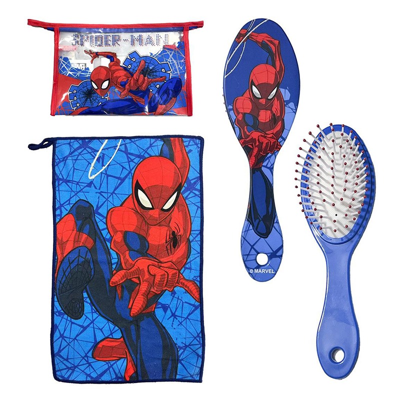 Spiderman Neceser Aseo de Viaje con Accesorios