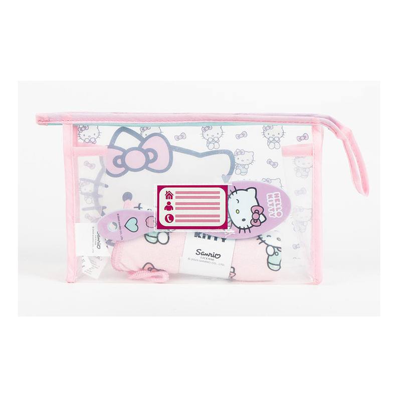 Hello Kitty Neceser Aseo de Viaje con Accesorios - Imagen 1