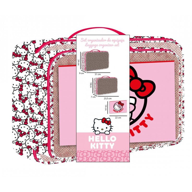 Hello Kitty Set Organizador de Equipaje - Imagen 6