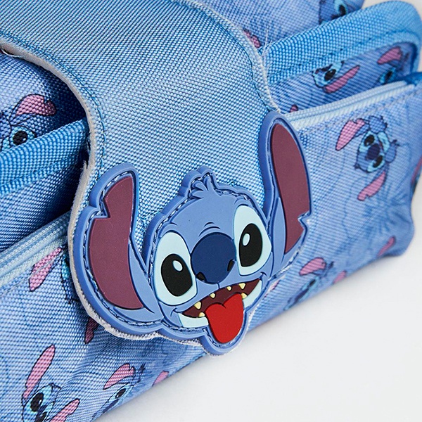 Disney Stitch Estojo de Velcro 22cm - Imagem 4