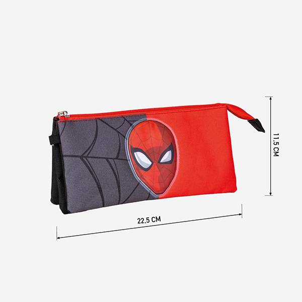 Spiderman Estuche 3 Compartimentos - Imatge 3