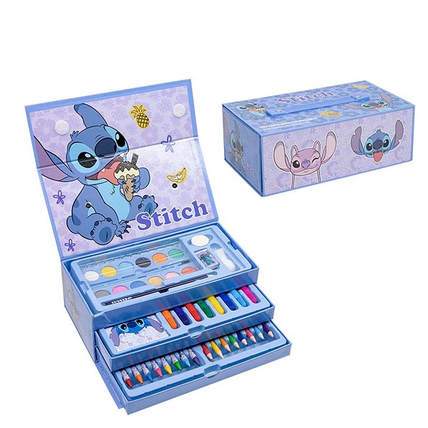 Disney Stitch Maletín Set Papelería - Imagen 1